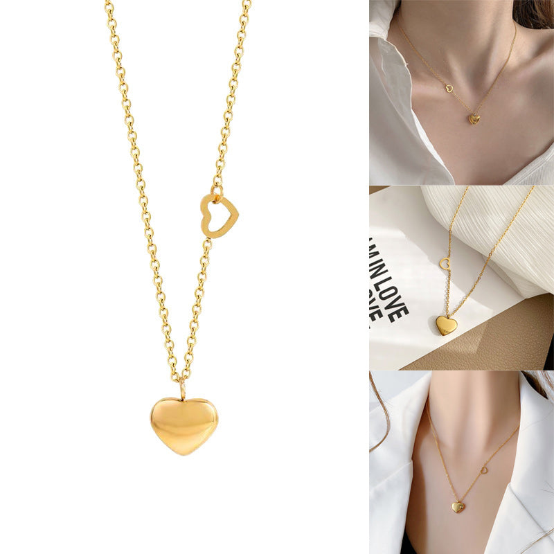 Collier Deux Coeurs