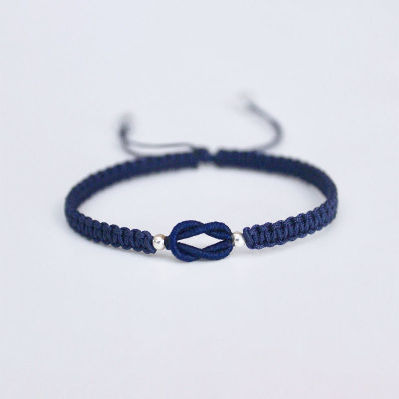 🎁À ma petite-fille "Forever Linked Together" Bracelet tressé fait main💕