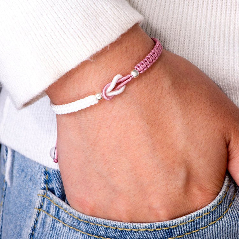 🎁À ma petite-fille "Forever Linked Together" Bracelet tressé fait main💕