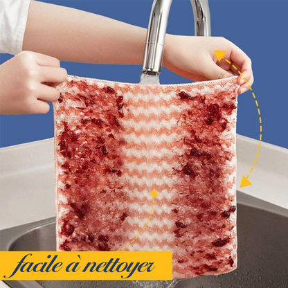 👍Lingettes En Microfibre (3 Pièces)