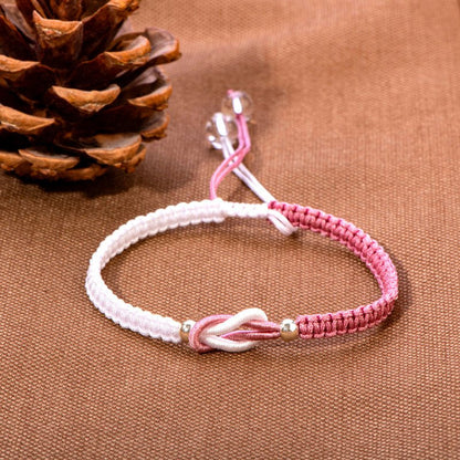🎁À ma petite-fille "Forever Linked Together" Bracelet tressé fait main💕