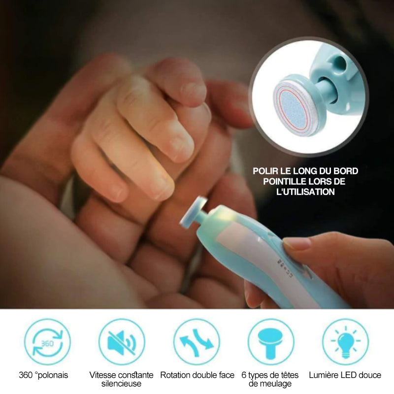 Ensemble de coupe-ongles pour bébé de qualité supérieure