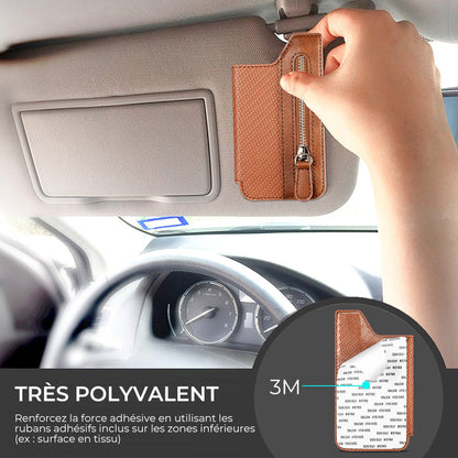 Porte-cartes adhésif multifonctionnel pour portefeuille de téléphone