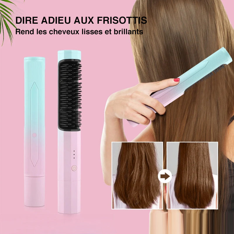 Lisseur sans Fil pour Cheveux