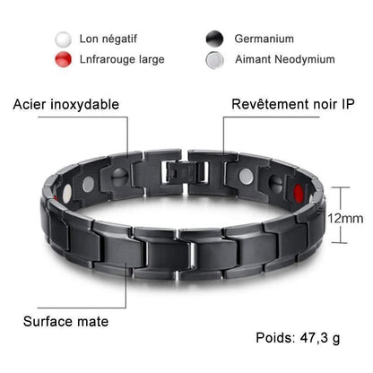 Bracelet de guérison énergétique Bio-Elements Soulagement de la douleur dans l'arthrite