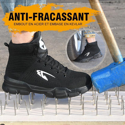 Bottes de travail unisexes d'hiver