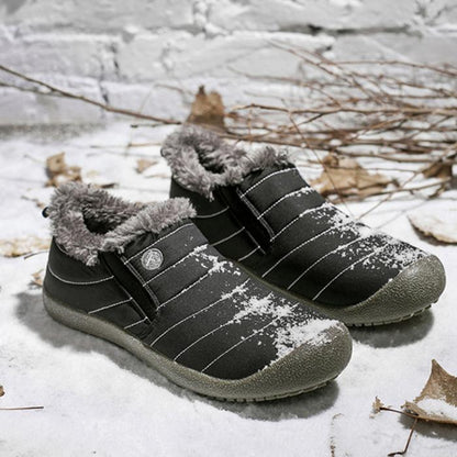 Chaussures à neige unisexes imperméables et chaudes
