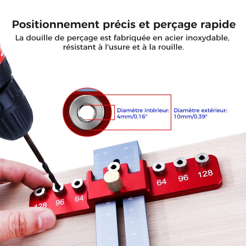 Perforateur de Trous de Poignée de Tiroir