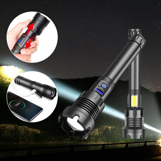 🔥Grosses soldes🔥Lampe de Poche Laser LED Tactique Rechargeable