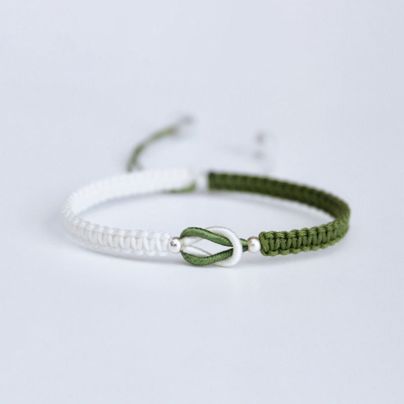 🎁À ma petite-fille "Forever Linked Together" Bracelet tressé fait main💕