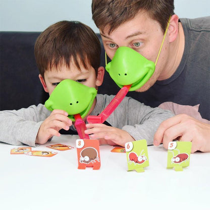 Jouet de bureau de jeu de capture de langue caméléon