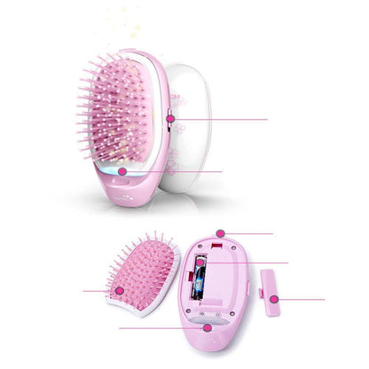 Brosse à Cheveux Portable Avec Fonction Ionique