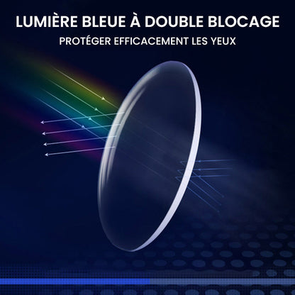 Lunettes de Lecture Pliables Anti-Lumière Bleue en Titane
