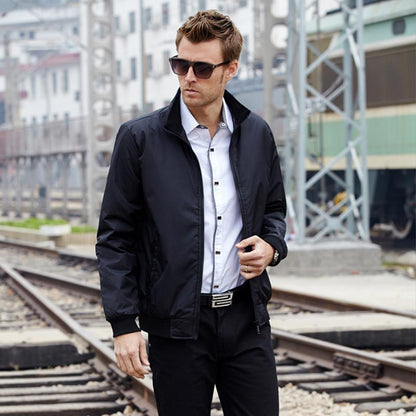 Veste coupe-vent respirante et confortable automne
