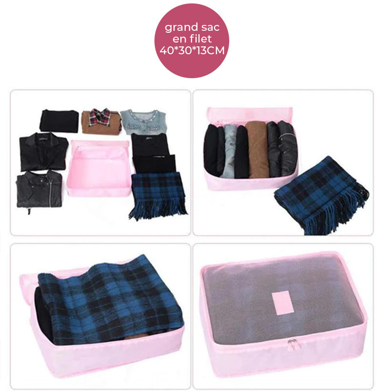 Sac de rangement pour vêtements de voyage