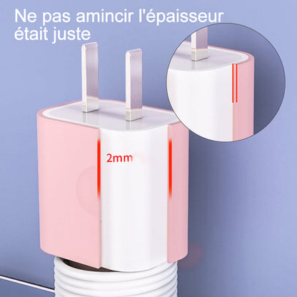 🎄Protecteur de Chargeur en Silicone 2 en 1