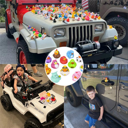 Poupée canard Jeep