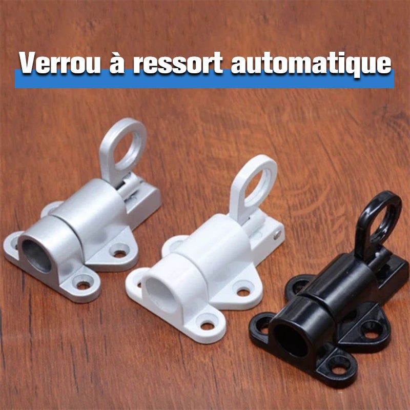 🔥Loquet Automatique à Ressort de Fenêtre en Alliage d'Aluminium