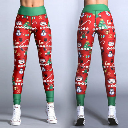 Pantalon à rayures de Noël