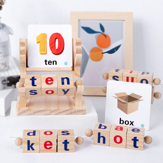 Blocs de lecture en bois