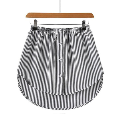 Nouvelle jupe taille haute - extension chemise