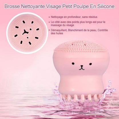 Brosse Nettoyante Visage en Silicone - 2 pièces