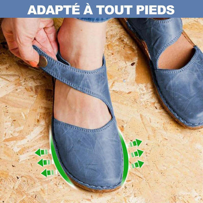 Sandales Plates à Bout Rond