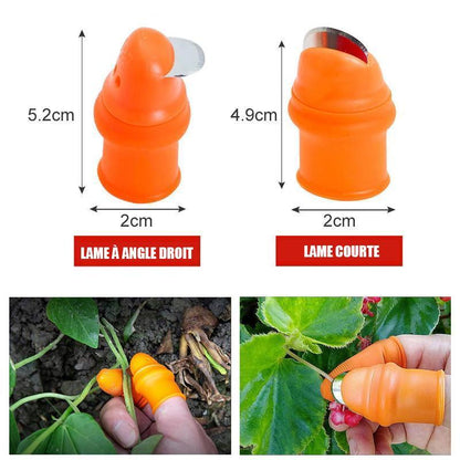 Couteau à Pouce pour Cueillir Légumes et Fruits