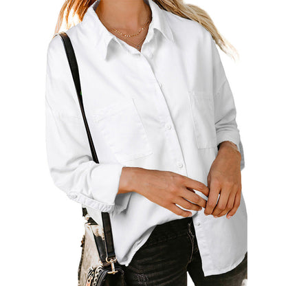 Chemise en jean à manches longues