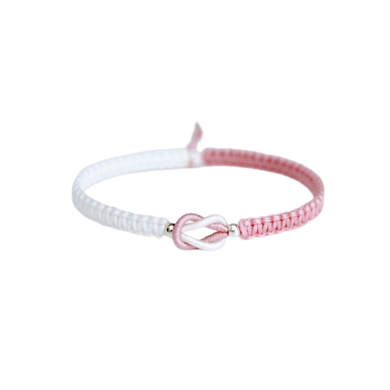 🎁À ma petite-fille "Forever Linked Together" Bracelet tressé fait main💕
