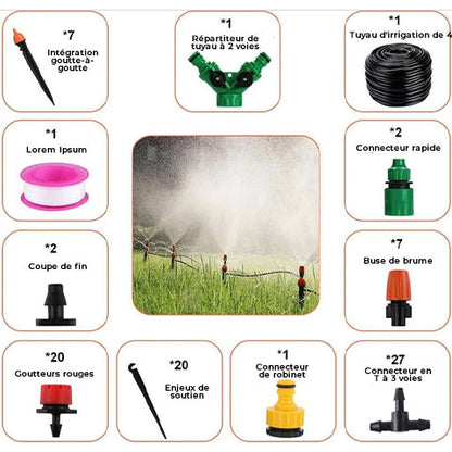 Système d'irrigation automatique de refroidissement par brumisation