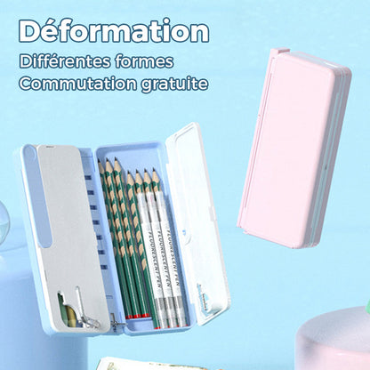 Porte-crayon pliable pour étagère