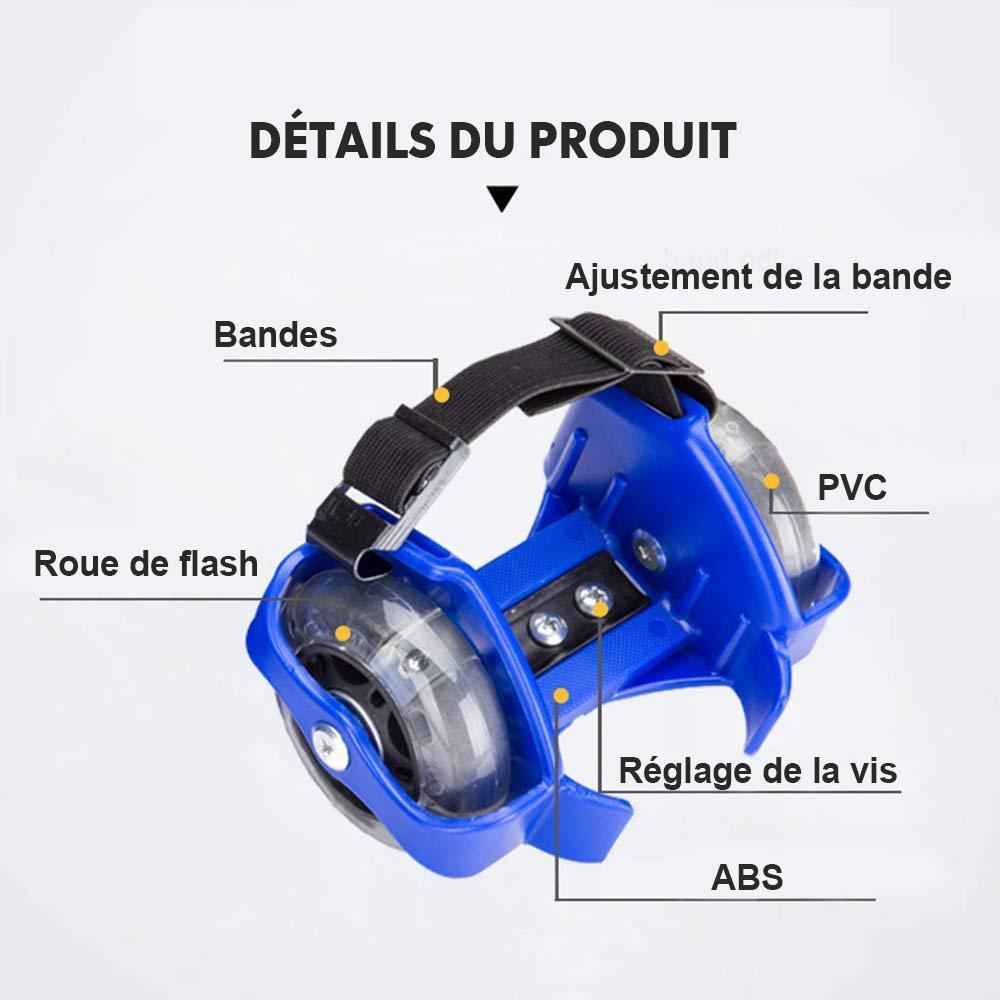 Heel Rollers, Roues Lumineuses à LED