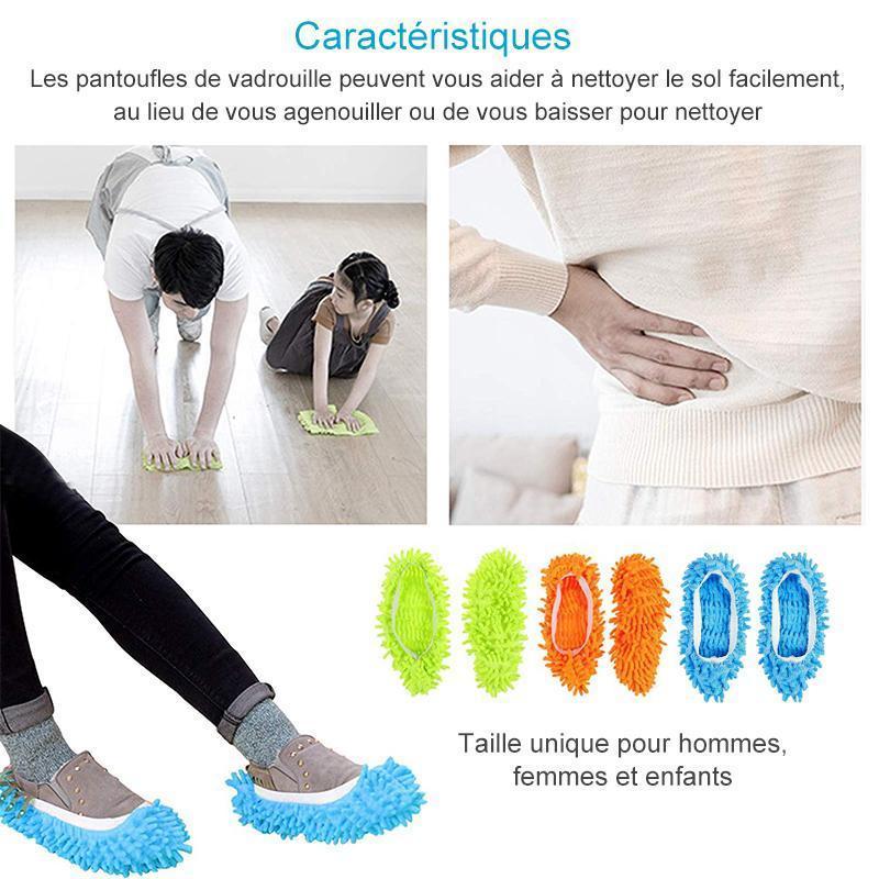 Éclaire® Chenille Chaussures de Nettoyage