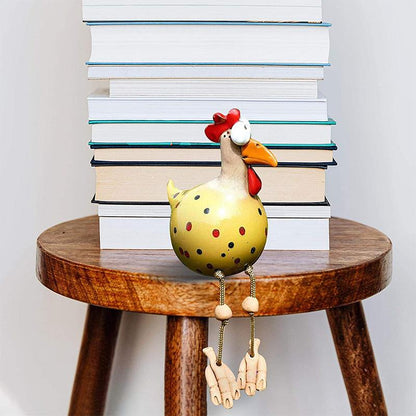 Jouet Drôle de Poulet Décor pour Jardin