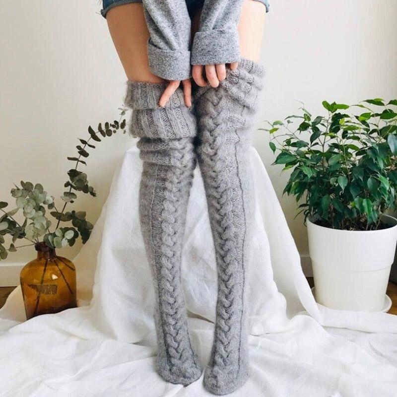 🎄Promotion de Noël - 48 % de réduction🎄Bas d'hiver Tricotés à La Main