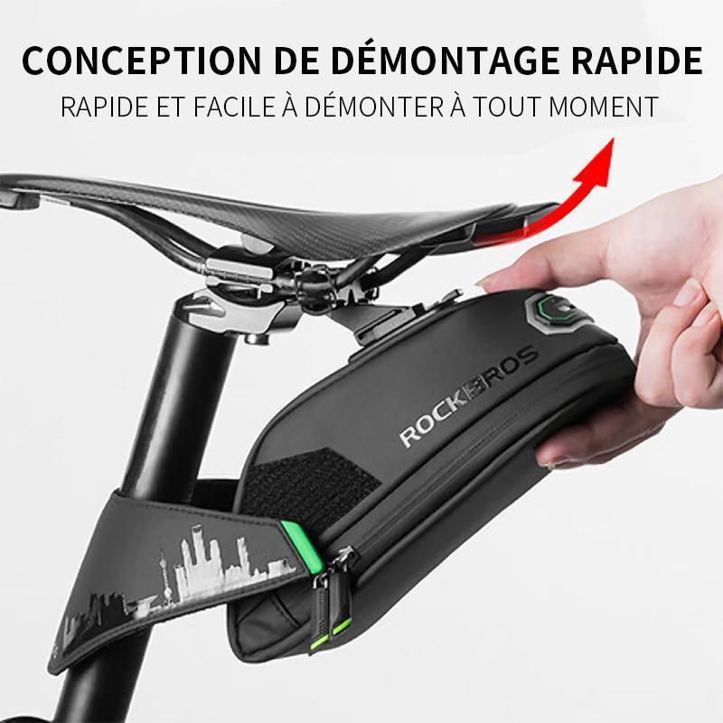 Sac de Selle pour Siège Arrière de Vélo