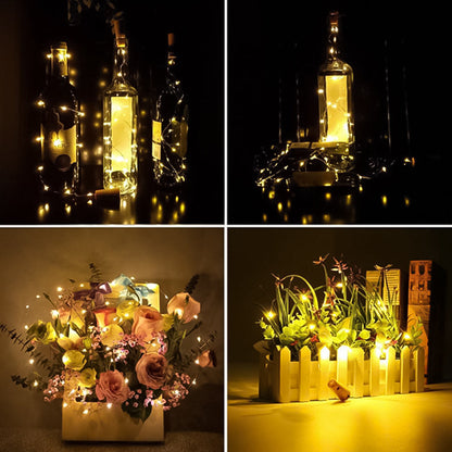 Veilleuse LED pour bouteille en liège DIY
