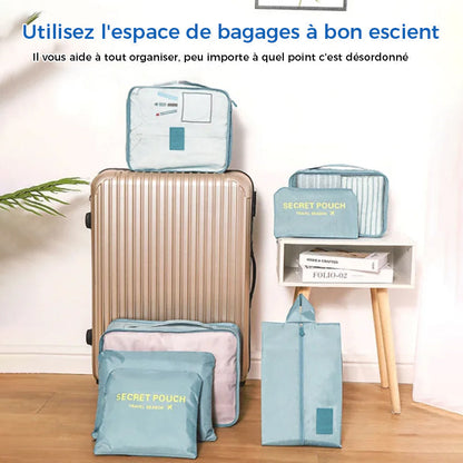 🌈🔥Ensemble organisateur de voyage 7 pièces🔥