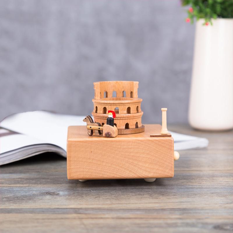 🎵Boîte à musique en bois pour enfants ou amis🌠