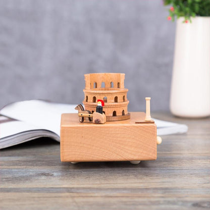 🎵Boîte à musique en bois pour enfants ou amis🌠