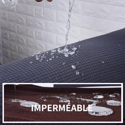 Housse de Canapé Élastique Universelle Imperméable 8 couleurs