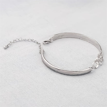 Rappelez-vous Toujours que Je t'aime Maman Bracelet Coeur d'amour pour Toujours