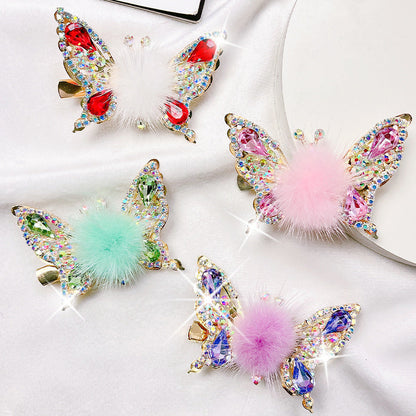 Épingle à Cheveux Papillon Volant