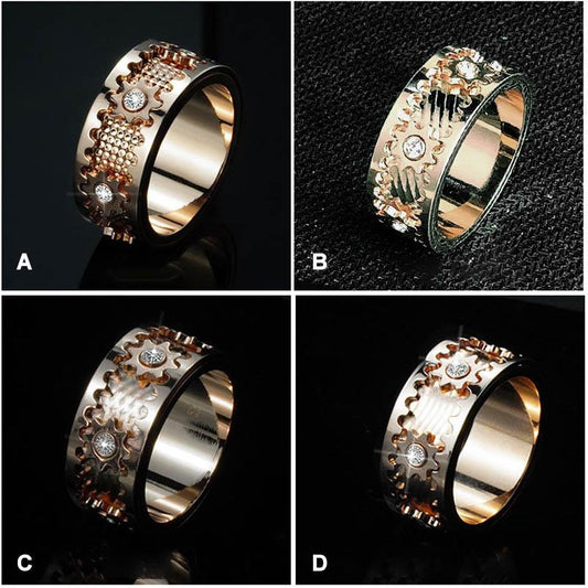 Bague d'Engrenage Rotatif avec Diamant