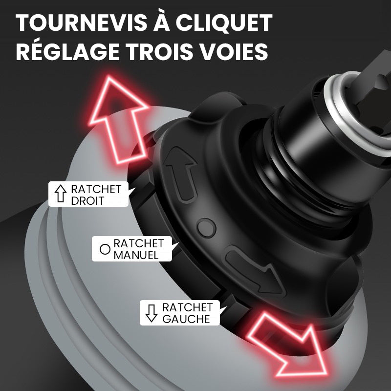 Kit Mini-tournevis à Cliquet 13 en 1