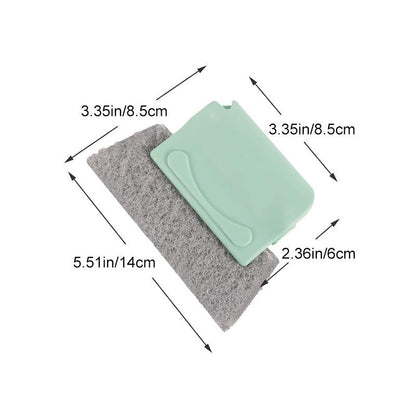 Brosse de Nettoyage Magique pour Rainures de Fenêtre et de Porte