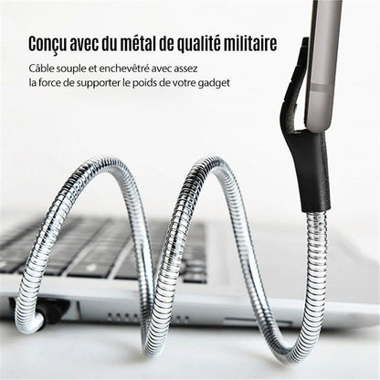Câble de données de Chargement de Paume variée pour Apple, Android, Type-c