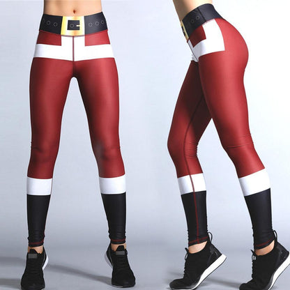 Pantalon à rayures de Noël