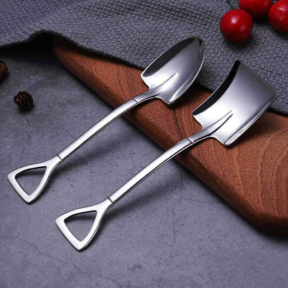🥄🥄Cuillère à fourche en acier inoxydable 304